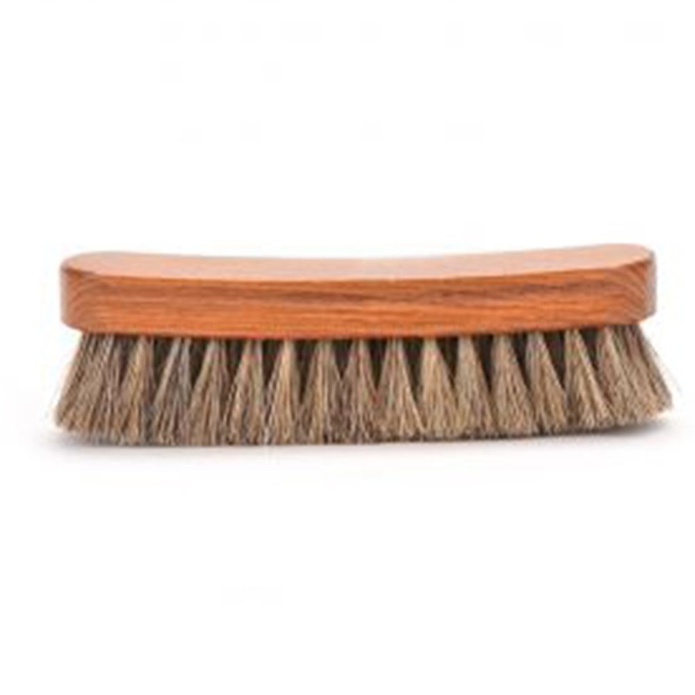 Shoe Polishing 100% Horsehair Brush (Natural)